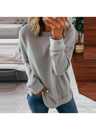 Loose Bottom Sweatshirts