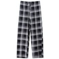 thumbnail image 1 of Aboser Women's Plaid Pajama Pants Casual Straight Wide Leg Sleepwear Trendy Black and White Plaid Pj Buttoms Comfy Elastic Waist Lounge Pants, 1 of 7