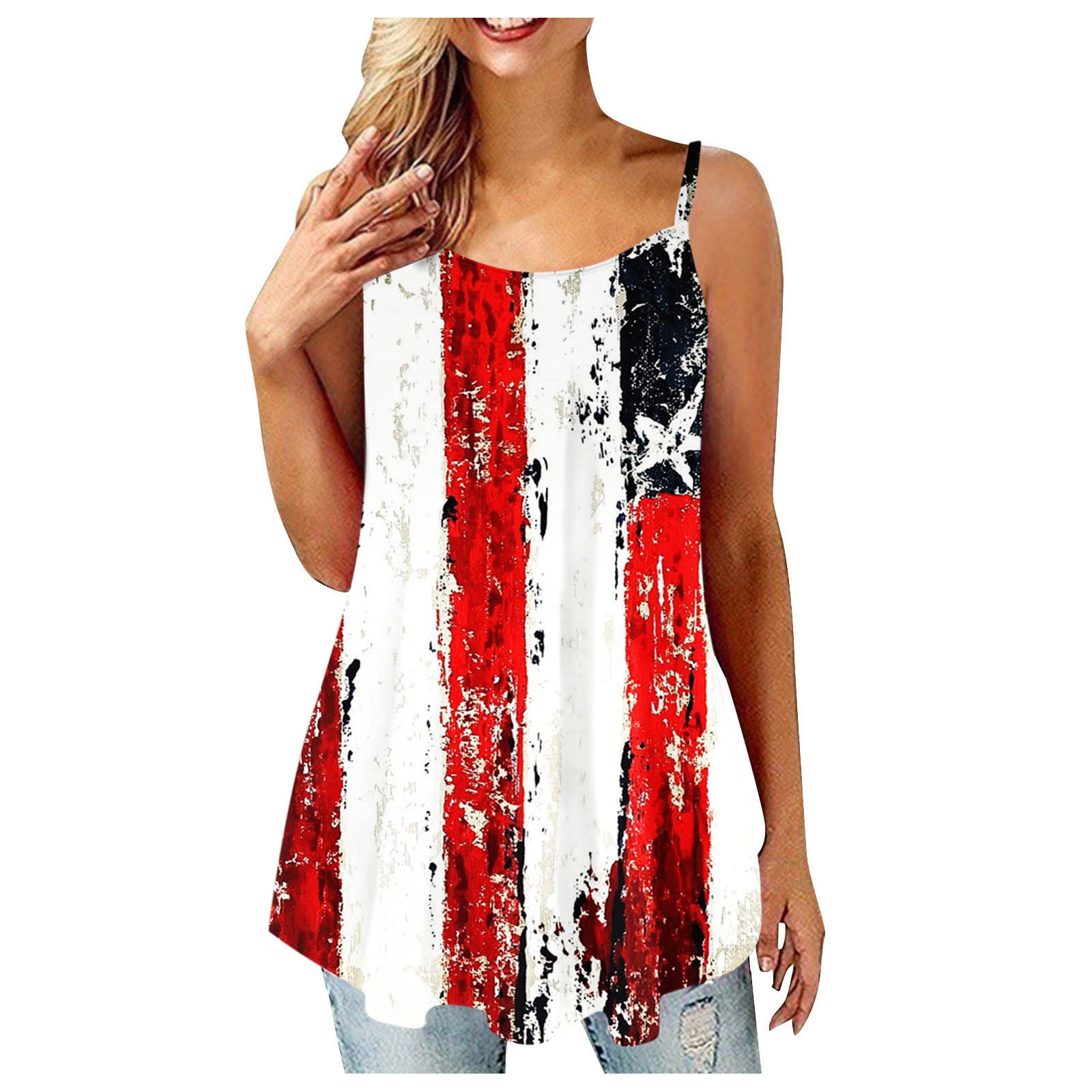 fourth of july crop tops