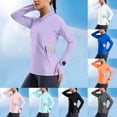 thumbnail image 1 of Aboser Women's UPF 50+ Sun Protection Shirts with Pockets Long Sleeve Beach Rash Guard Outdoor Athletic Hiking Camping T Shirt with Hood, 1 of 9