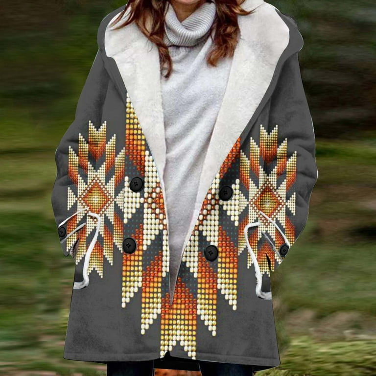 Aztec coat womens store