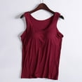 thumbnail image 1 of Aboser Womens Built-in Bra Tank Tops Comfy Modal Yoga Camisole Plus Size Sleeveless Basic Shirt Top Solid Cotton Workout Tanks Summer Casual Padded Tees, 1 of 4
