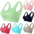 thumbnail image 1 of Aboser Womens High Impact Sports Bras for Gym Fitness Yoga Bra Plus Size Breathable Mesh Workout Bras Lightly Padded Running Bra Mint Green XL, 1 of 3