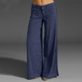 thumbnail image 1 of Aboser Womens High Waisted Jeans Loose Wide Leg Pants for Women Spring Summer Casual Dress Pant Y2K Long Work Trousers with Pockets, 1 of 6