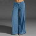 thumbnail image 1 of Aboser Womens High Waisted Jeans Loose Wide Leg Pants for Women Spring Summer Casual Dress Pant Y2K Long Work Trousers with Pockets, 1 of 6