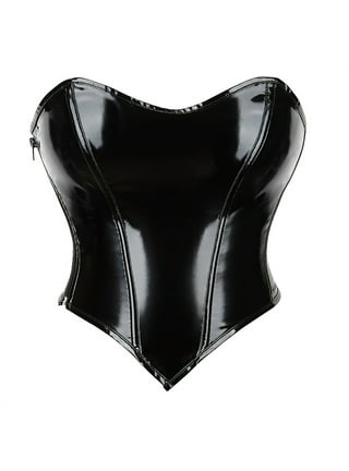 Leather Bustier Tops
