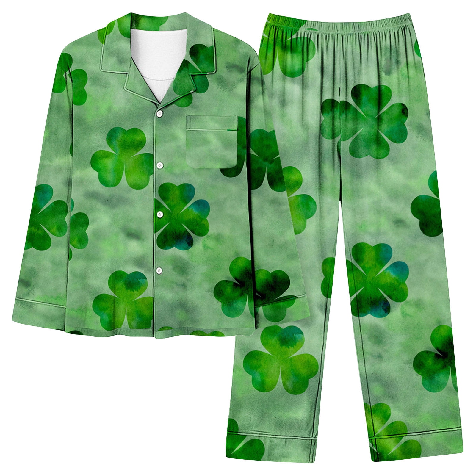 Aboser Womens Pajama Sets With Pockets,Women Pajamas Set Long Sleeve