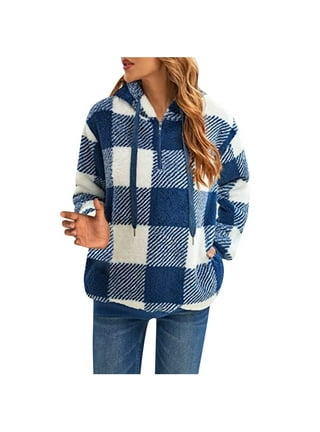 Plus size sherpa pullover sale