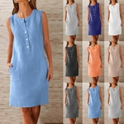 Linen Shift Dresses