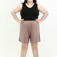 thumbnail image 1 of Aboser Womens Sleep Shorts Plus Size Soft Pajama Shorts Casual Summer Lounge Shorts Lightweight Elastic Waist Pjs Buttoms Shorty Pants for Female, 1 of 7