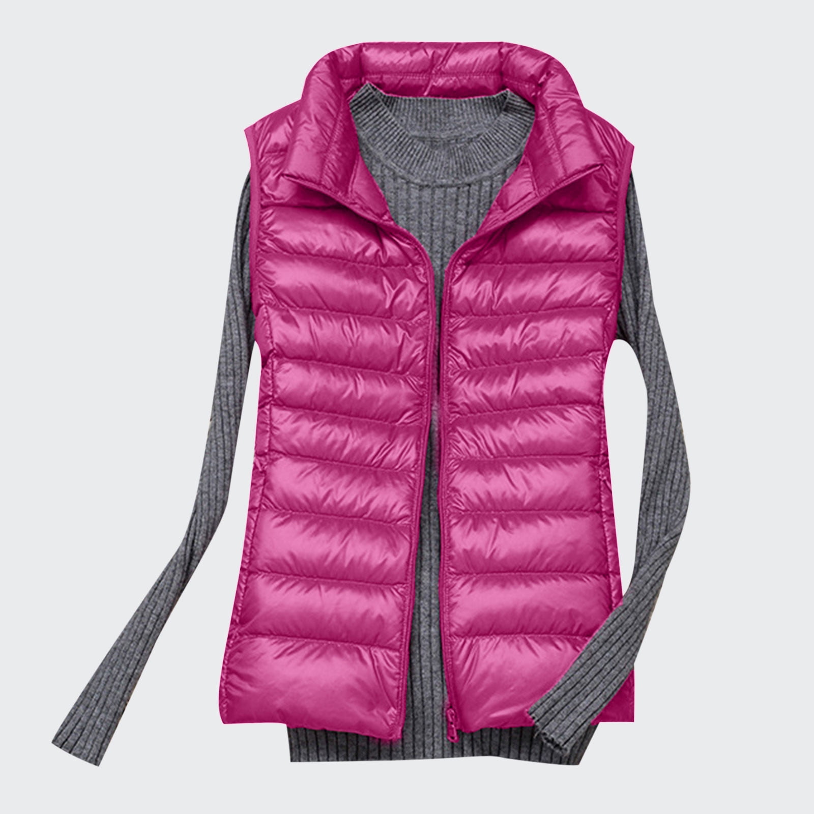 ジャケット・アウター ATON stand collar wool padded vest ジャケット・アウター ATON stand collar wool padded vest