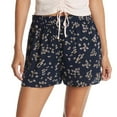 thumbnail image 1 of Abound Floral High Waisted Shorts in Navy, Size S, 1 of 1