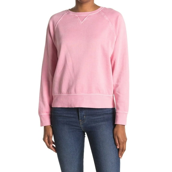 Abound Women's Sweatshirt Blossom Crewneck Pullover Pink XS
