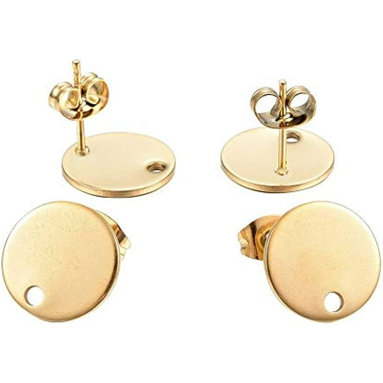Metal earring deals findings