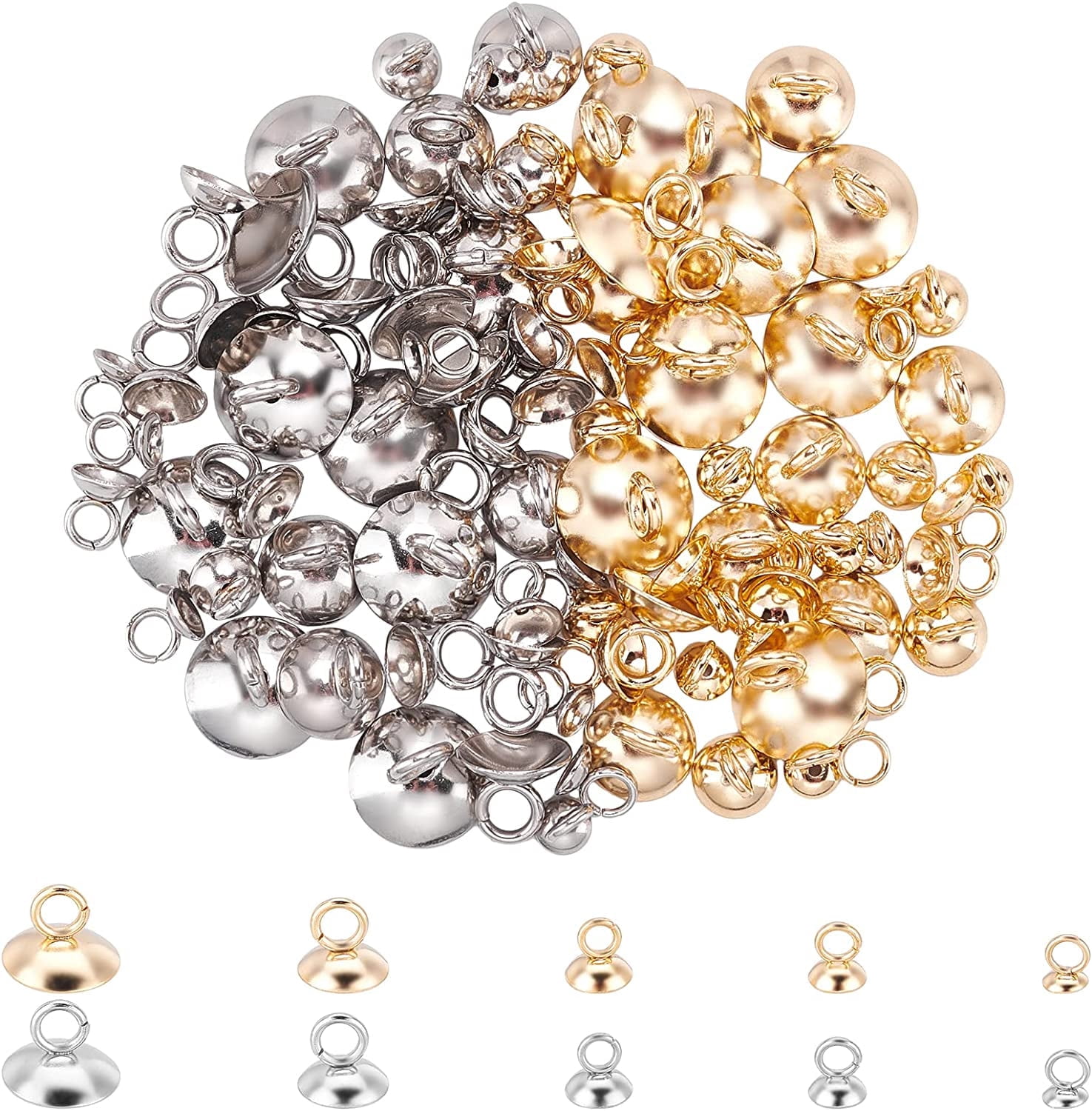 Gun Charm Dangle Bead Spacer For Snake Chain Bracelets - 3D Cowboy Design, Alloy Metal