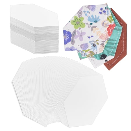 About 200 Pcs Elongated English Paper Piecing Epp Set 3.15x1.57 Inch Precise Paper Templates Handmade Quilting Templates Paper Piecing