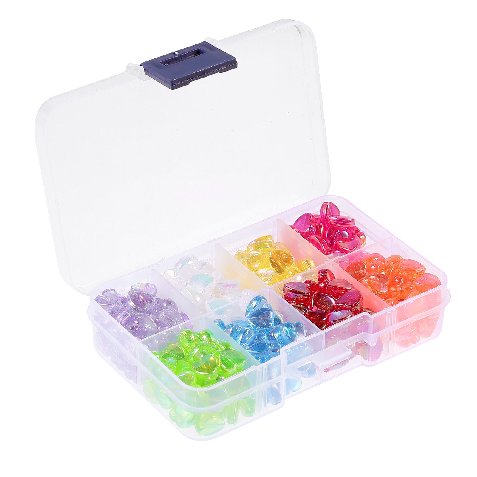 About 320pcs Heart Shape Beads Acrylic Loose Beads for Jewelry Making Crafts - Walmart.com