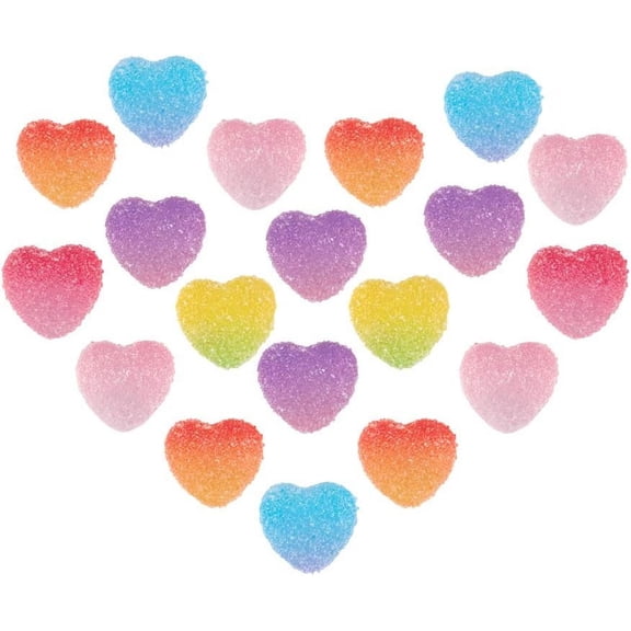 About 80Pcs Slime Charms Candy Resin Cabochon Love Heart Sweet Candy Model Epoxy Resin Flatback Heart Shape Ornament for Scrapbooking Crafts