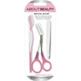 thumbnail image 1 of About Beauty Brow Wow 3ct with Eyebrow Razor, Brow Scissors, Tweezer, 1 of 2