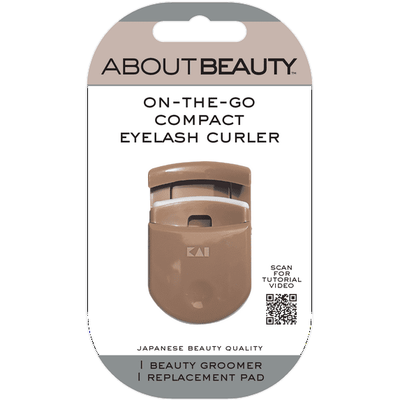 About Beauty On-The-Go Compact Eyelash Curler 1 count