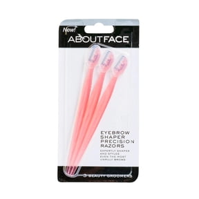 About Face Eyebrow Shaper Precision Disposable Razors, 3 Ct