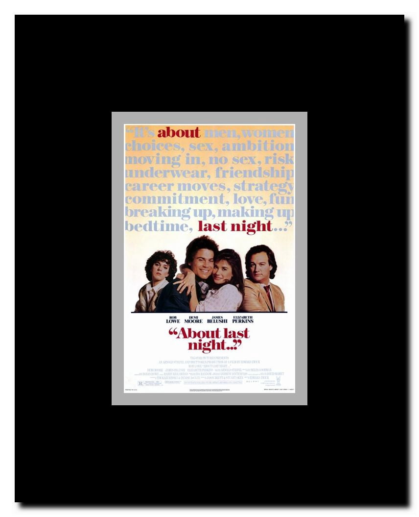 About Last Night Framed Movie Poster