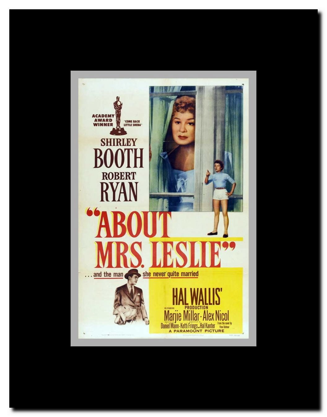 About Mrs. Leslie Framed Movie Poster
