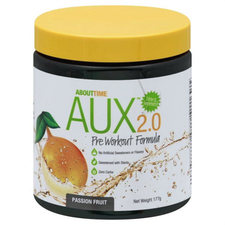 About Time - Energy + Focus Pre-Workout Formula Passion Fruit - 12.4 oz.