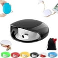 thumbnail image 1 of Aboutabsent Automatic Cord Reel, Horizontaln Automatic Cable Organizer, A Simple Pull Then Will Withdraw, Retractable Cord Organizer, for USB, Headphone, Data Cables, 1 of 8