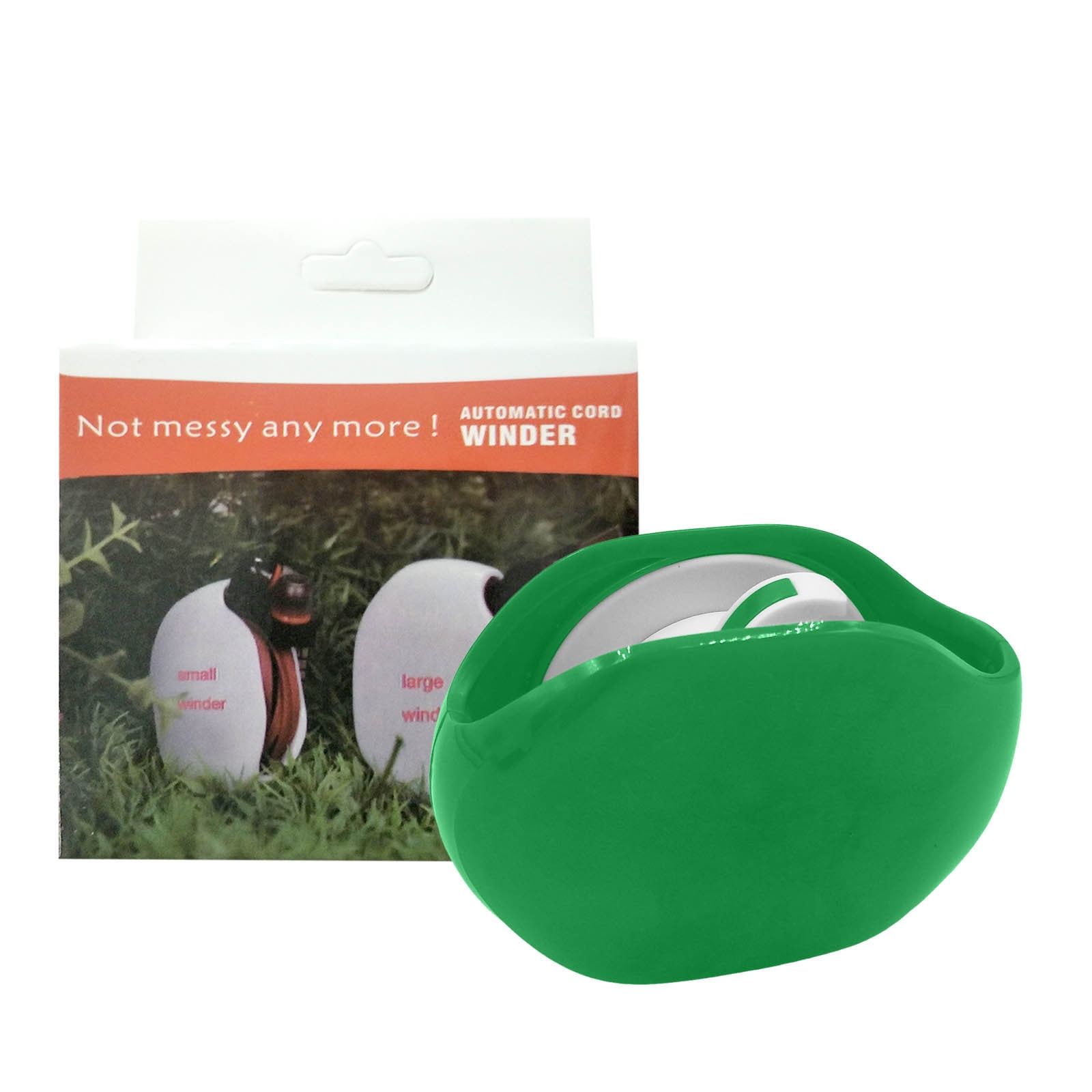 Recoil Cable Winder Automatic Cable Reel, Portable Automatic Cable Winder For Headphone Charging Cable, Retractable Automatic Data Cable Winder Multifunctional Cable Storage Case (Blue Reel Usb