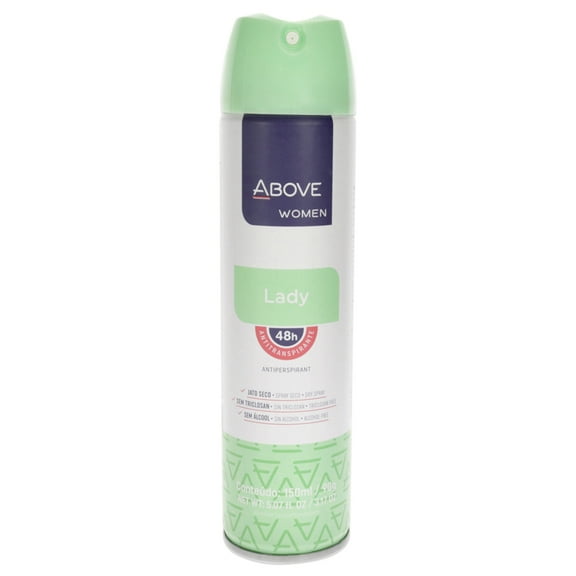 Above 48 Hours Antiperspirant Deodorant Spray for Women, Lady, 3.17 oz
