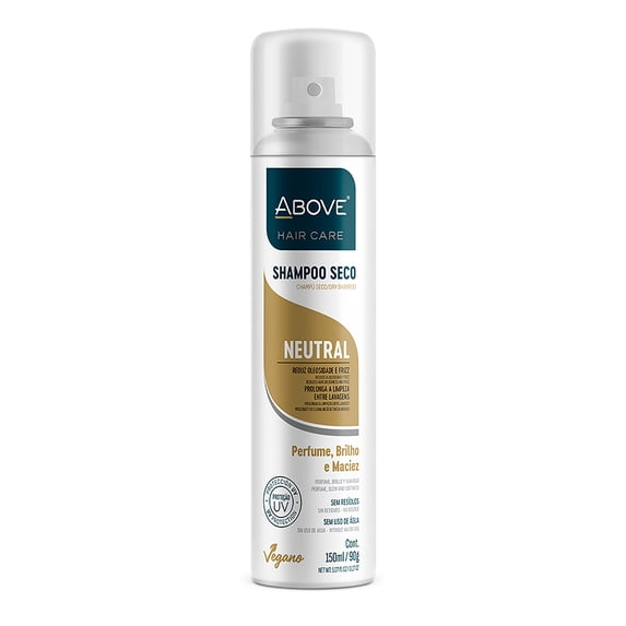 Above Dry Shampoo, Dry Shampoo Spray, Vegan Dry Shampoo, Neutral, 3.17 oz