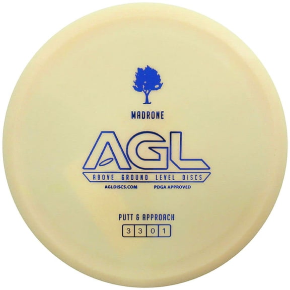 Above Ground Level Alpine Madrone Putter Golf Disc - Colors May Vary 173-176g