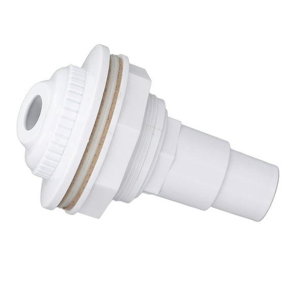 Above Ground Pool Complete Return Jet Fitting with Gasket and Adapter, Adapter Replace Inlet Return Fitting with Locknut and Gasket