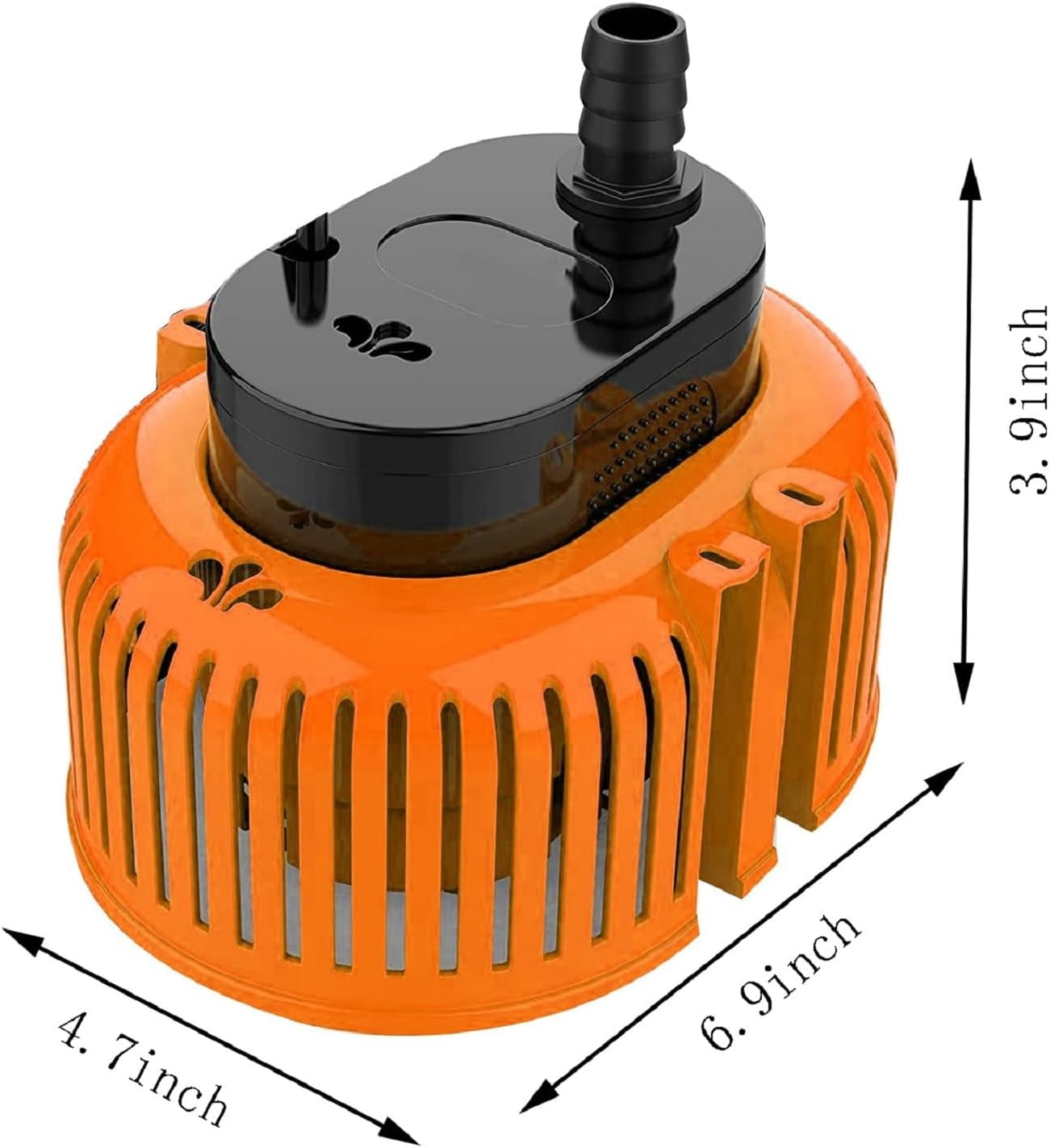Pool Sump Above Ground Pool Cover Pump with Drain Hose & 25ft Power Cord, 850 GPH ...