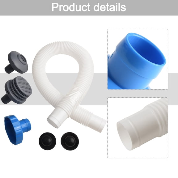 Above Ground Swimming Pool Water Jet Connector Kit Skimmer Hose Adapter B Set