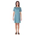 thumbnail image 1 of Above Knee Length Short Sleeve Side Pleated Dress, 1 of 3