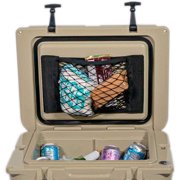 Above Sea Level Cooler Net for Dry Storage and Organization, Compatible with Yeti, Coleman, Igloo, Pelican, and Canyon Ice Chests, Removable and Washable