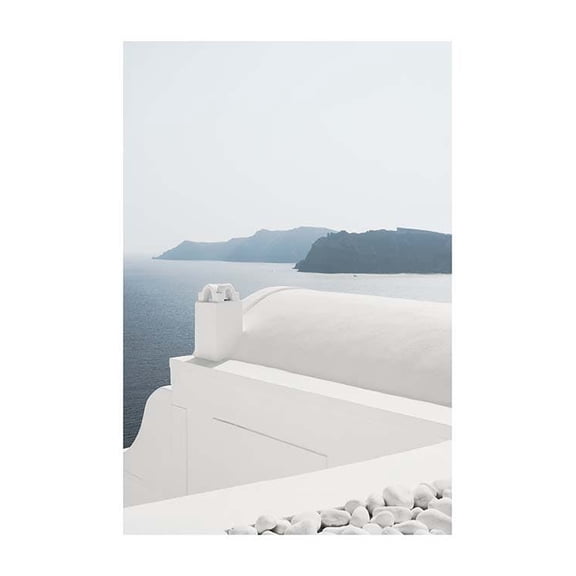 Above The Rooftops Print Wall Art, Modern Wall Decor For Living Room Bedroom, 8x12 UNFRAMED