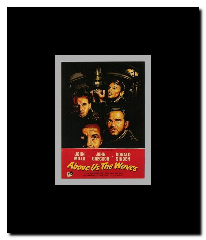 Above Us the Waves Framed Movie Poster