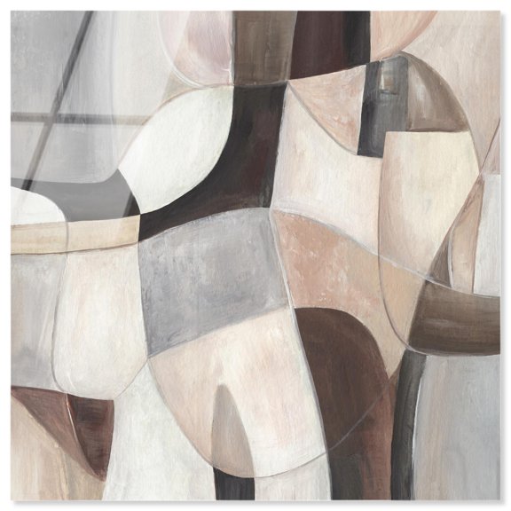 Above and Beyond I Acrylic Print Black Wall Decor by Art Remedy, Ready to Hang, 12 x 12