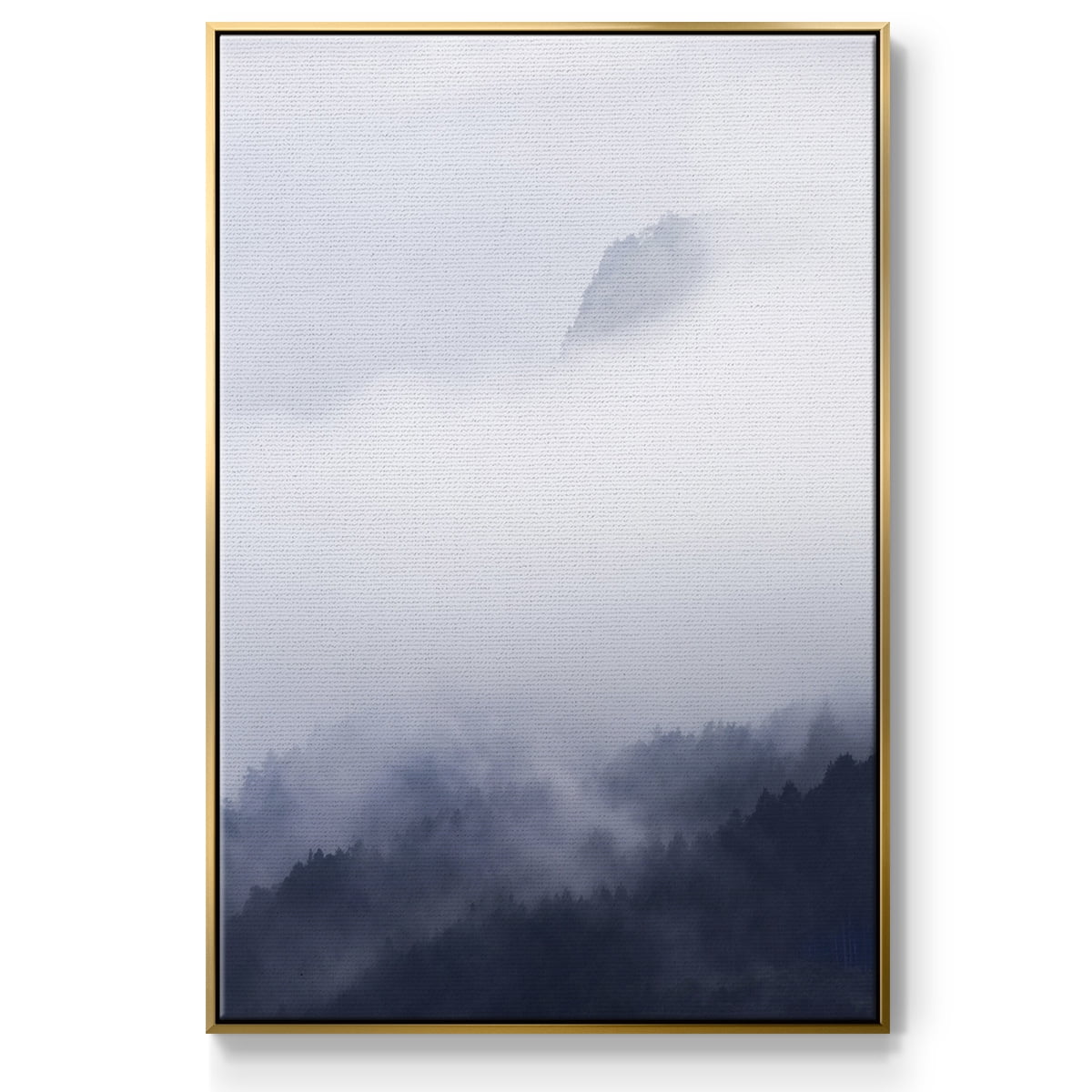 Above the Clouds Framed Premium Gallery Wrapped Canvas - Ready to Hang