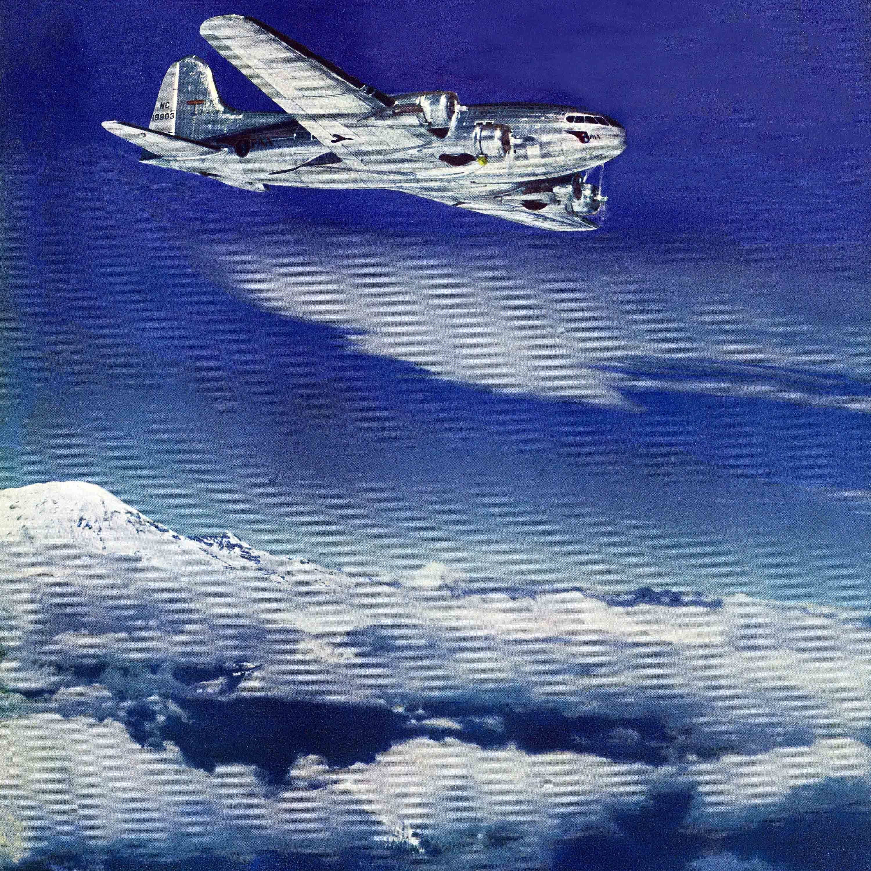"Above the Clouds" Painting Print on Wrapped Canvas