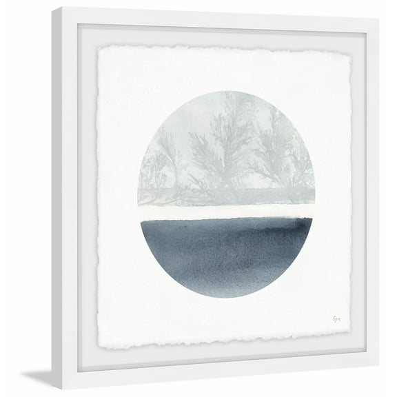 Above the Horizon Framed Painting Print