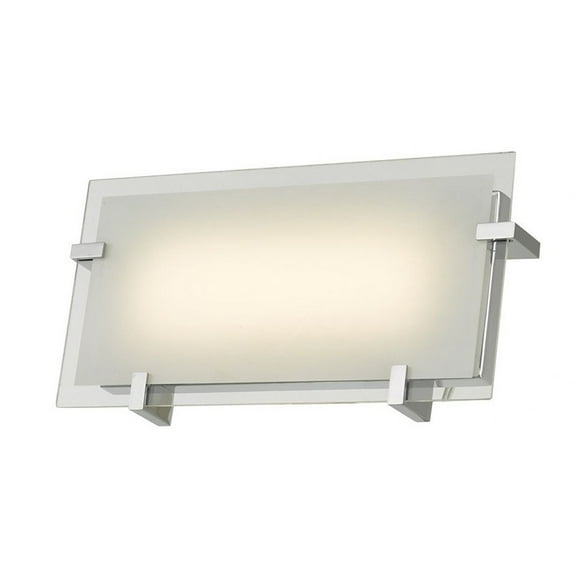 20060WV-CH-Matrix-Abra Lighting-Matrix - 12 Inch 16W 1 LED Bath Vanity