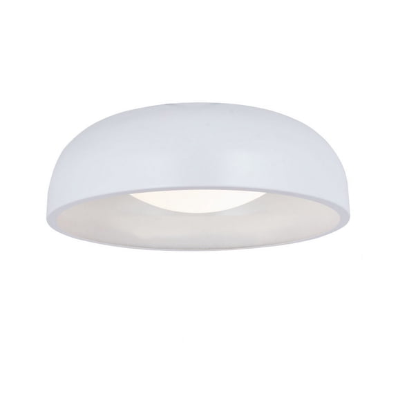 Abra Lighting 13" 3CCK Inner Curve Flushmount with Opal Glass Diffuser