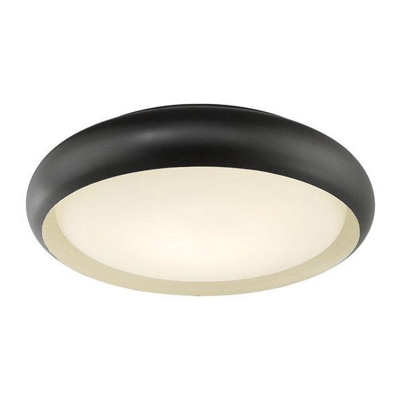 30061FM-BZ-Euphoria-Abra Lighting-Euphoria - 18.1 Inch 29W 1 LED Flush Mount-Bronze Finish