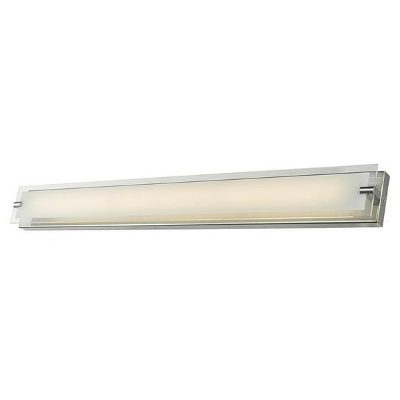20027WV-CH-Blaze-Abra Lighting-Blaze - 28.3 Inch 32W 1 LED Bath Vanity-Chrome Finish