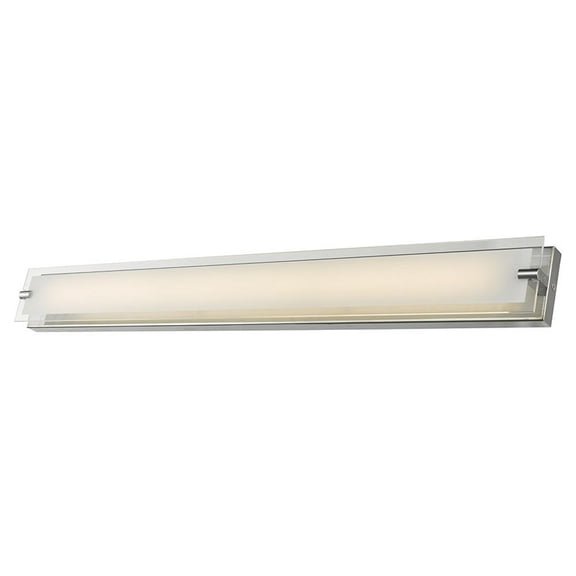 20028WV-CH-Blaze-Abra Lighting-Blaze - 39.4 Inch 48W 1 LED Bath Vanity-Chrome Finish