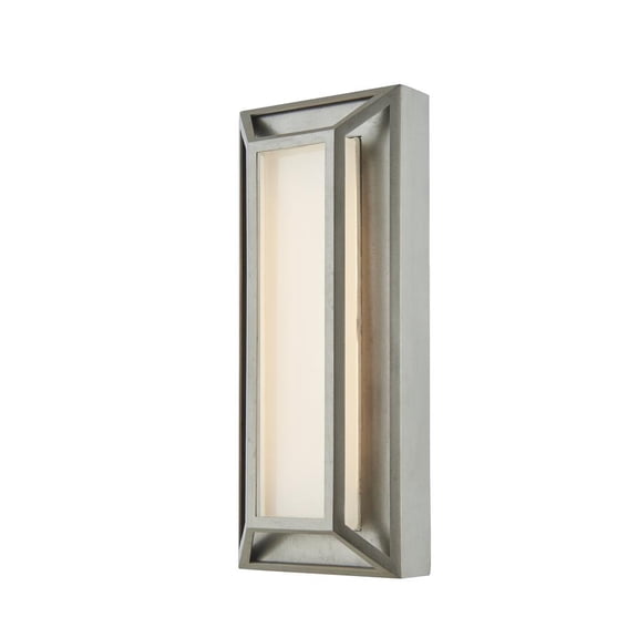 Abra Lighting - Cell - 12W 1 LED Low Profile Wall Sconce-12 Inches Tall and 5